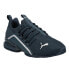 Фото #2 товара Puma Axelion Metallic Pop Running Womens Black Sneakers Athletic Shoes 30975301