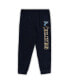 Men's Navy St. Louis Blues Big and Tall Pullover Hoodie and Joggers Sleep Set