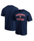 Фото #2 товара Men's Navy Minnesota Twins Heart Soul T-shirt