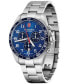 ფოტო #4 პროდუქტის Men's Chronograph FieldForce Classic Stainless Steel Bracelet Watch 42mm