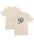 Preschool Cream Los Angeles Dodgers 2024 City Connect Large Logo T-Shirt