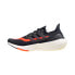 Фото #4 товара Adidas UltraBoost 21 Men's Running Shoes Carbon-Core Black-Solar Red FZ2559