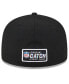 Фото #3 товара Men's Black New York Jets 2023 NFL Crucial Catch 59FIFTY Fitted Hat