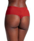 BreatheSoft Hi-Rise Thong Underwear Sundried Tomato Red, S - фото #2