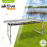 Фото #2 товара AKTIVE Height Adjustable Folding Camping Table With Mesh