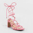 Фото #1 товара Women's Bria Strappy Heels - A New Day