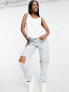 Фото #3 товара ASOS DESIGN Hourglass ultimate vest with scoop neck in cotton in white - WHITE