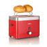 TO 63 - 2 slice(s) - Red - Plastic - Buttons,Rotary - 888 W - 230 V