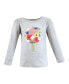 ფოტო #14 პროდუქტის Baby Girls Long Sleeve T-Shirts, Wildflowers