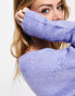 Фото #6 товара Vero Moda lightweight v neck jumper in lilac