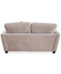 Фото #7 товара Dezyon 62" Fabric Love Seat, Created for Macy's