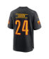 Фото #2 товара Men's Antonio Gibson Black Washington Commanders Alternate Game Player Jersey