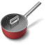 SMEG CKFS2011RDM - 2.7 L - Round - Red - Aluminium - Stainless steel - PTFE - Stainless steel