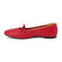 Фото #3 товара COCONUTS by Matisse Missy Ballet Womens Red Flats Casual MISSY-600