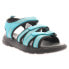 Фото #3 товара Propet Travelactiv Adventure Strappy Womens Blue Casual Sandals WST043PTL