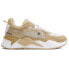 Puma Dixie X RsX Lace Up Womens Beige Sneakers Casual Shoes 39056501