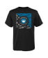 ფოტო #1 პროდუქტის Big Boys and Girls Black Charlotte FC Divide T-shirt