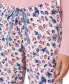 Women's Leo Swirl Printed High-Rise Pajama Pants