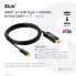 Фото #3 товара Club 3D HDMI to USB Type-C 4K60Hz Active Cable M/M 1.8m/6 ft - 1.8 m - HDMI Type A (Standard) - USB Type-C - Male - Male - Meets ROHS - FCC - and CE EMI requirements Note: - Please update your TV Firmware to the version...
