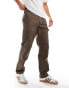 Dickies millerville cargo trousers in brown