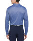 ფოტო #2 პროდუქტის Men's Mini Jacquard Long Sleeve Golf Polo Shirt