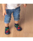 Infant Boys Breathable Washable Non-Slip Sock Shoes Dinos