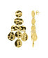 Фото #2 товара Gold Cascade Earrings