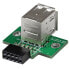 Фото #4 товара StarTech.com 2 Port USB Motherboard Header Adapter - IDC - USB 2.0 - Black - Green - Stainless steel - 20 mm - 125 mm - 230 mm