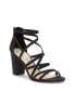 Фото #1 товара Women's Stassey Strappy Block Heel Dress Sandals