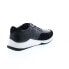 Robert Graham Gaia RG5568L Mens Black Leather Lifestyle Sneakers Shoes