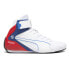 Фото #1 товара Puma Bmw Mms Kart Cat Mid High Top Mens White Sneakers Casual Shoes 30788702
