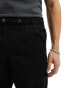 Selected Homme loose fit cargo pant in black Черный, 2XL - фото #4