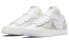 Фото #4 товара Кроссовки Nike Sacai x Nike Blazer Low "White Patent Leather" DM6443-100