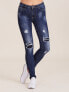Фото #4 товара Spodnie jeans-JMP-SP-1324.19-ciemny niebieski