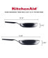 Hard Anodized 2 Piece Nonstick Frying Pan Set