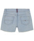 ფოტო #3 პროდუქტის Big Girls Stretch Denim Frayed Hem Shorts