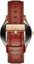 MVMT Men's Analogue Quartz Watch with Brown Leather Strap - D-MT01-WBR, Bracelet