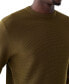 Фото #2 товара Men's Cotton Waffle Crewneck Sweater