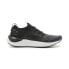 Фото #1 товара Puma Electrify Nitro 3 Knit Running Womens Black, Grey Sneakers Athletic Shoes