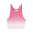 Puma Lemlem X Gradient Scoop Neck Athletic Tank Top Womens Pink Casual Athletic