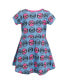 Фото #5 товара Girls Spider-Man Spider-Girl French Terry Skater Dress to