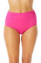 Фото #1 товара Anne Cole 297913 Plus Convertible High Waist Swim Bottom Separates Pink 18W