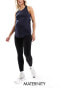 Фото #1 товара ASOS 4505 Maternity Icon seamless rib gym legging in black