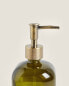 Фото #3 товара Olive green glass bathroom soap dispenser