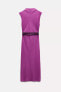 ZW COLLECTION MIDI DRESS WITH BELT