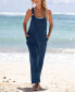 ფოტო #2 პროდუქტის Women's Raven Tapered Pinafore Jumpsuit