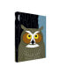 Фото #2 товара Marie Sansone Great Horned Owl Dark Tree Canvas Art - 20" x 25"