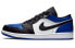 Фото #1 товара Кроссовки Nike Air Jordan 1 Low Royal Toe (Белый, Синий, Черный)