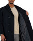 Фото #4 товара Men's Classic-Fit Double Breasted Wool Overcoat
