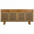 Sideboard Alexandra House Living Brown Fir wood Paolownia wood 36 x 75 x 160 cm